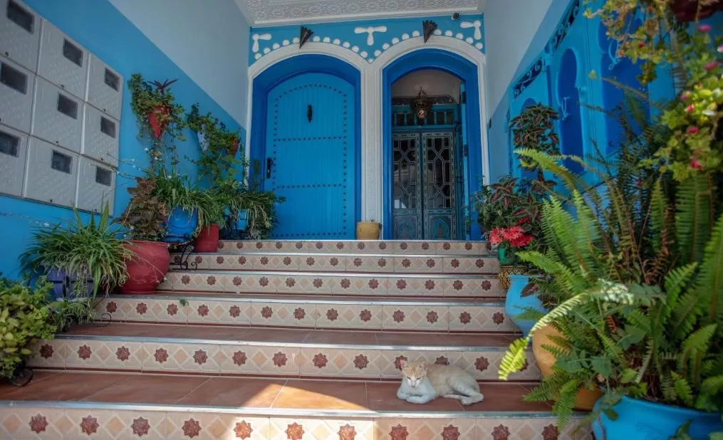 Puerta Azul